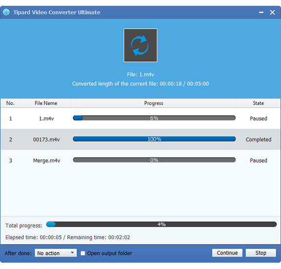 Convertir M2TS en MPG