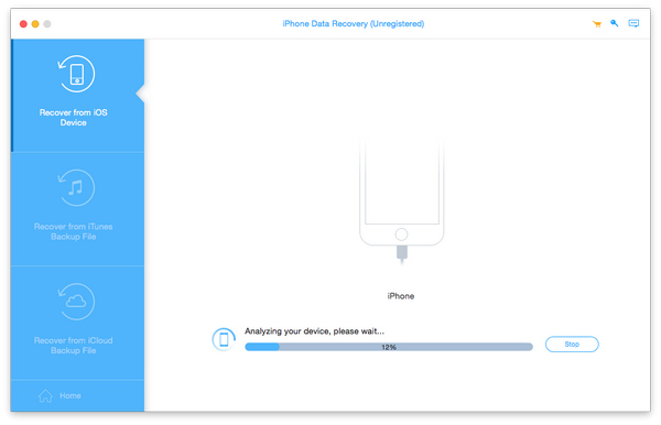 verbinding met iOS-apparaat