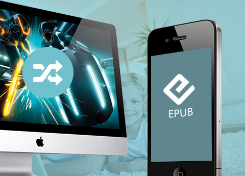 Transfer ePub files between iPhone 4 and Mac