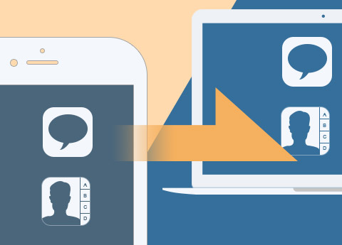 Transfer iphone sms and contacts to mac