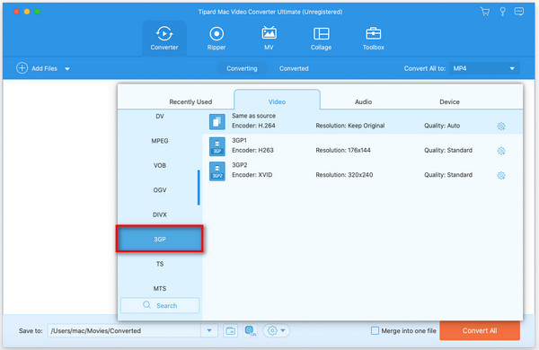 Output Profile