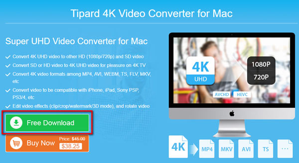 4K Video Converter for Mac Ingyenes letöltés