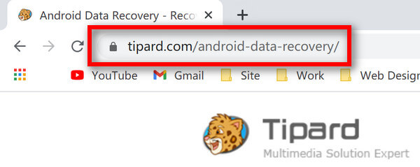 URL til Android-datagendannelse