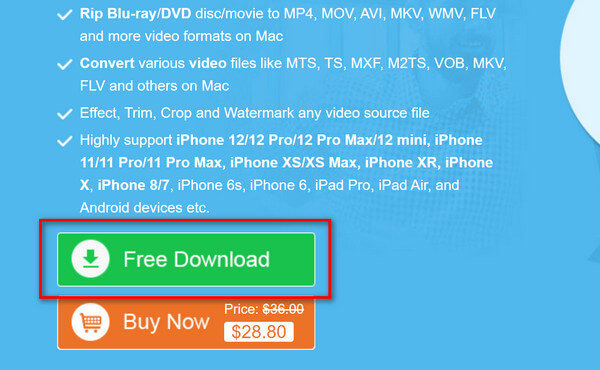 Μετατροπέας Blu-ray για Mac Δωρεάν λήψη