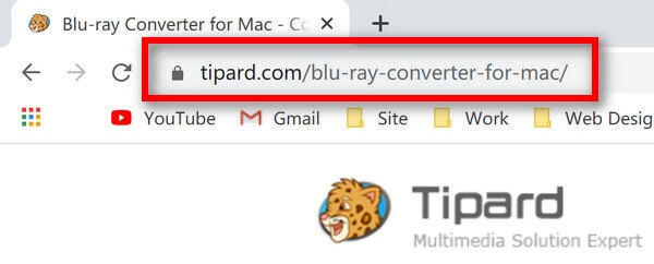 Μετατροπέας Blu-ray για διεύθυνση URL Mac