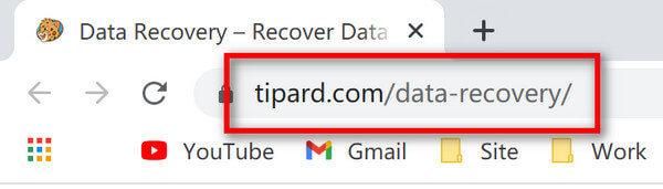 URL de récupération de données