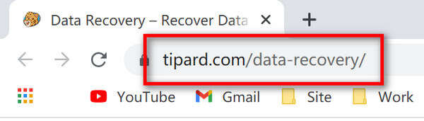 Data Recovery URL