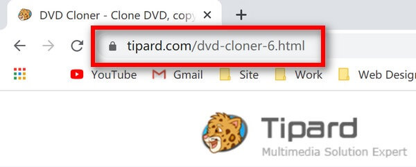 URL voor dvd-cloner