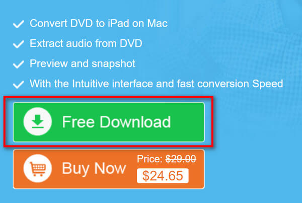 Převaděč DVD na iPad pro Mac Stažení zdarma