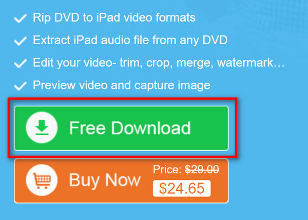 Převaděč DVD na iPad zdarma ke stažení