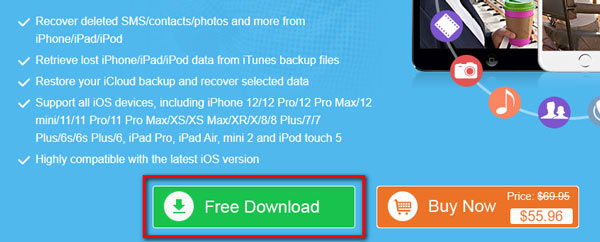 تحميل مجاني لاستعادة بيانات iOS