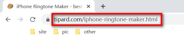 iPhone Ringtone Maker URL