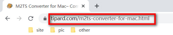 M2TS Converter for Mac URL -osoite
