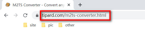 M2TS-muuntimen URL-osoite