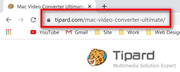 عنوان URL النهائي لمحول فيديو Mac