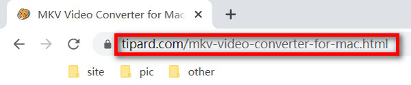 MKV Video Converter for Mac URL -osoite