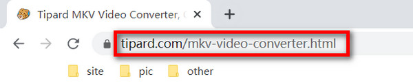 MKV Video Converterin URL -osoite