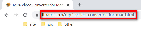 MP4 Video Converter for Mac URL -osoite