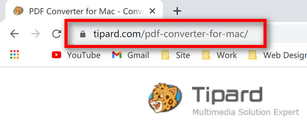 Mac URL'si için PDF Dönüştürücü