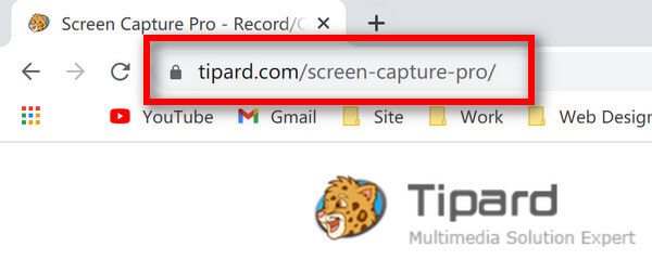 URL καταγραφής οθόνης