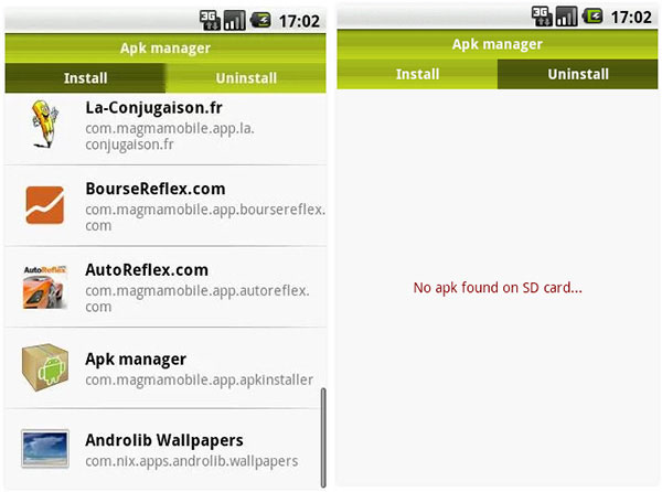 Gerente de Apk