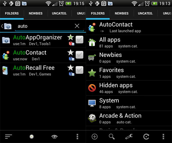 Auto App Organizer Gratuit