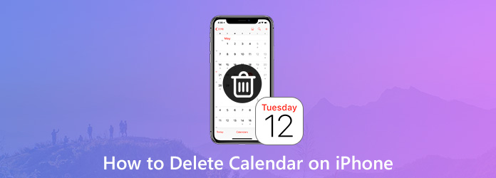 Ta bort kalendrar på din iPhone