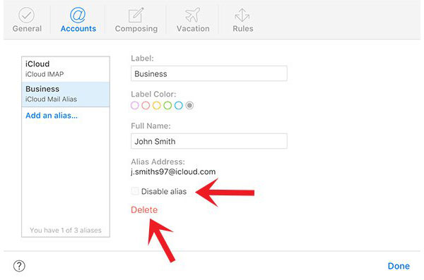 How to Use iCloud Email Address Aliases