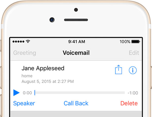 Delete Voicemail