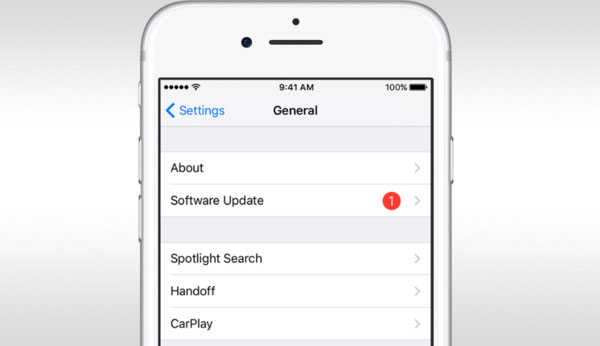 Opdater iOS Version