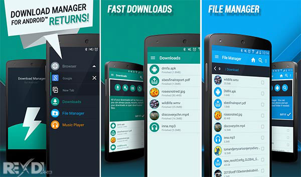 Download Manager för Android