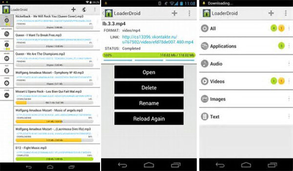 Chargeur Droid Download Manager