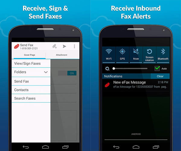 fax app for android free