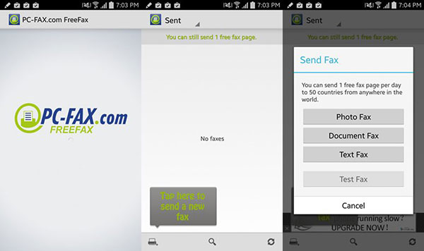 fax app for android free