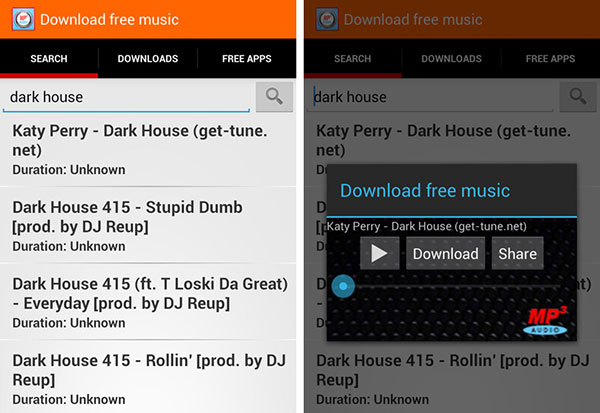 download free music android
