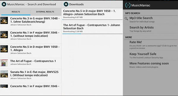 Musiikki Maniac Pro MP3 Downloader