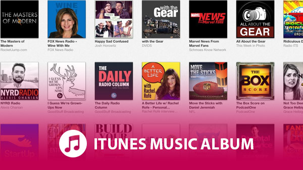 İTunes'da, Albüm Yapısını İndir