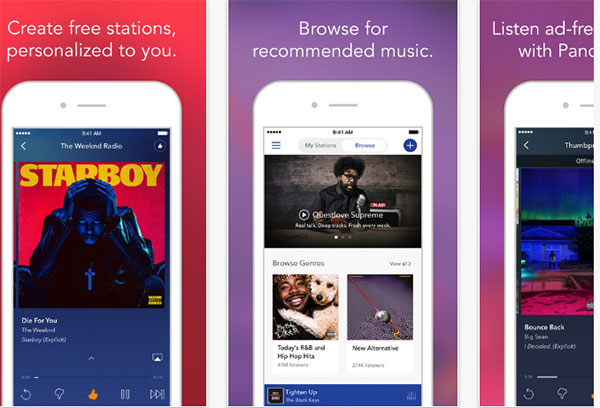 Bedste musikapps til iPhone for streame musik lytte offline