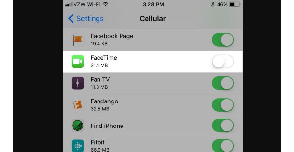 Vérifiez FaceTime