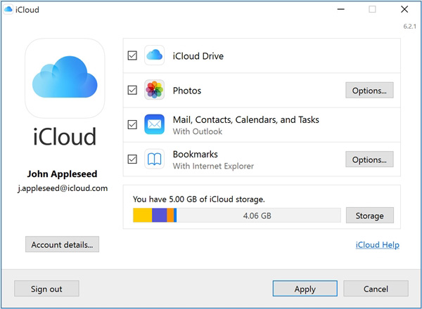 Accéder aux photos iCloud sur PC