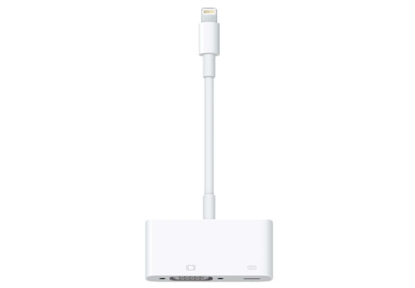 Conecte iPhone y TV con VGA