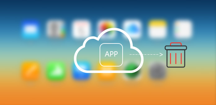 iCloudからのアプリケーションの削除