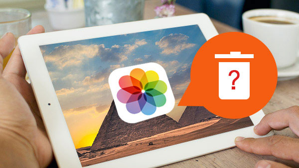 delete photos from ipad