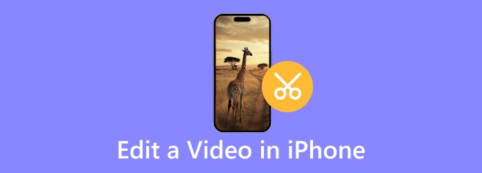 Muokkaa videota iPhonessa