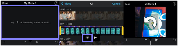 iMovie Rotate Videos Automatically
