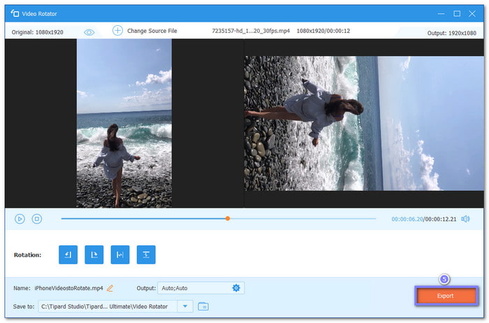 Save Your Rotated iPhone Video