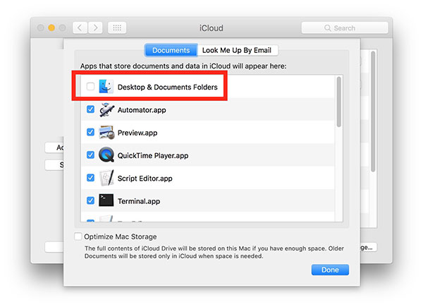 Mac'te iCloud'a belge kaydetme