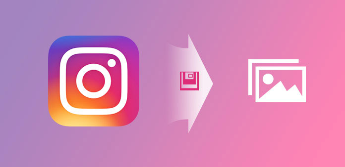 Enregistrer les photos Instagram sur iPhone / Android / PC