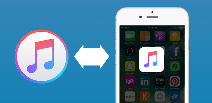 Sincronizza musica da iTunes su iPhone