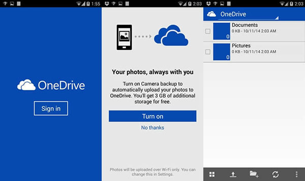 Microsoft oneDrive